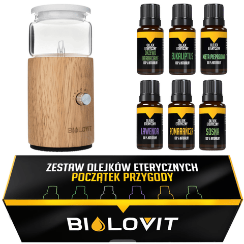 Bilovit Zestaw Nebulizator + zestaw olejków eterycznych "Początek przygody"