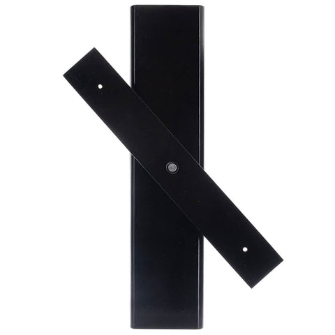 Aluminiowa klepsydra do sauny czarna