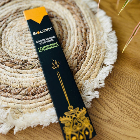 Naturalne kadzidełka zapachowe Lemongrass - 40 g