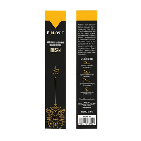 Naturalne kadzidełka zapachowe Balsam - 40 g