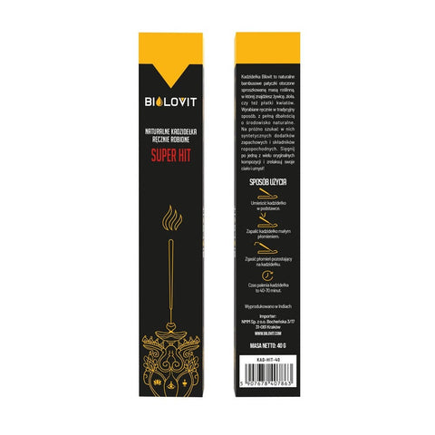 Naturalne kadzidełka zapachowe Super Hit - 40 g