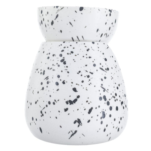 Ceramiczny kominek zapachowy do olejków eterycznych - nakrapiany