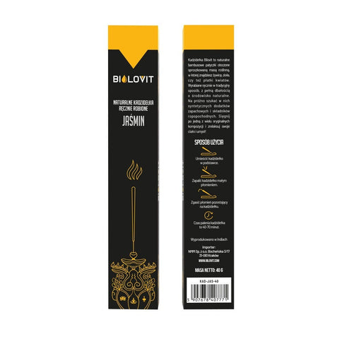 Bilovit Naturalne kadzidełka zapachowe Jaśmin - 40 g