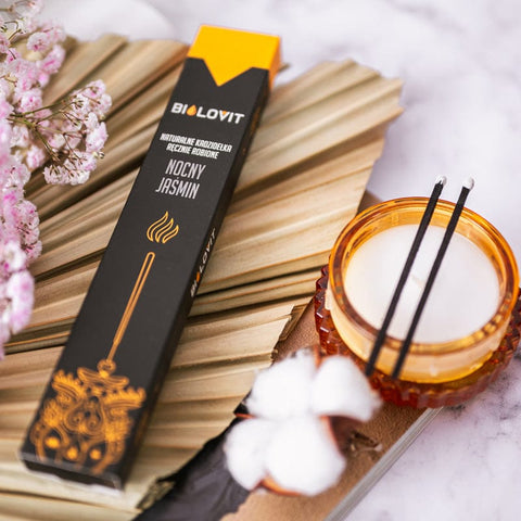 Bilovit Naturalne kadzidełka zapachowe Nocny Jaśmin - 40 g