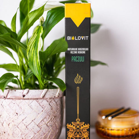 Bilovit Naturalne kadzidełka zapachowe Paczuli - 40 g