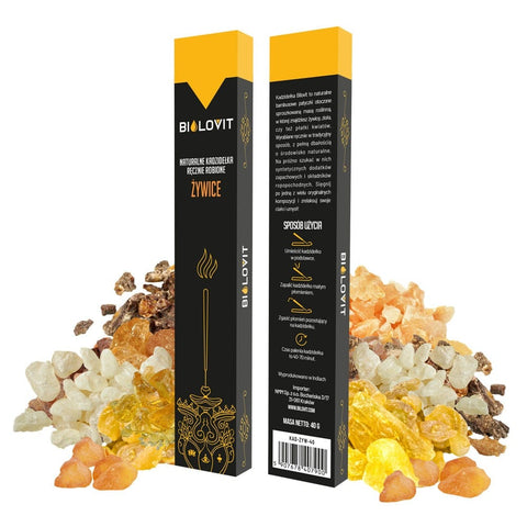Bilovit Naturalne kadzidełka zapachowe Żywice - 40 g