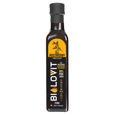 Bilovit Olej musztardowy zimnotłoczony 250 ml