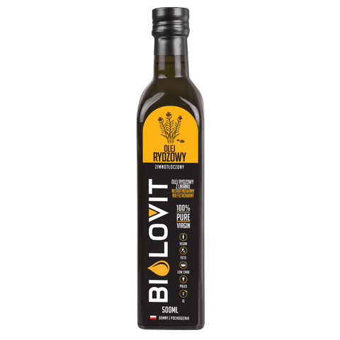 Bilovit Olej rydzowy z lnianki zimnotłoczony 500 ml