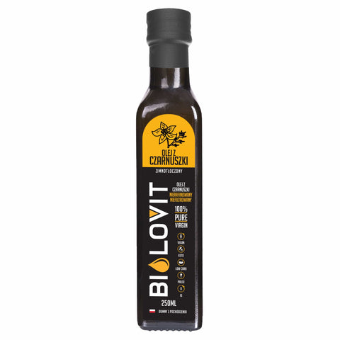 Bilovit Olej z czarnuszki zimnotłoczony 250 ml