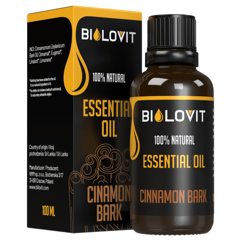Bilovit Olejek eteryczny cynamonowy z kory 100 ml