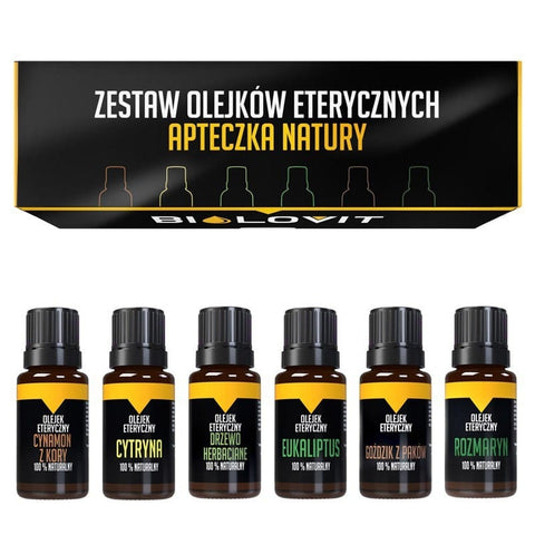 Bilovit Zestaw olejków eterycznych - Apteczka Natury