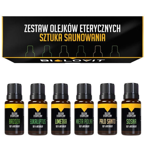 Bilovit Zestaw olejków eterycznych - Sztuka Saunowania