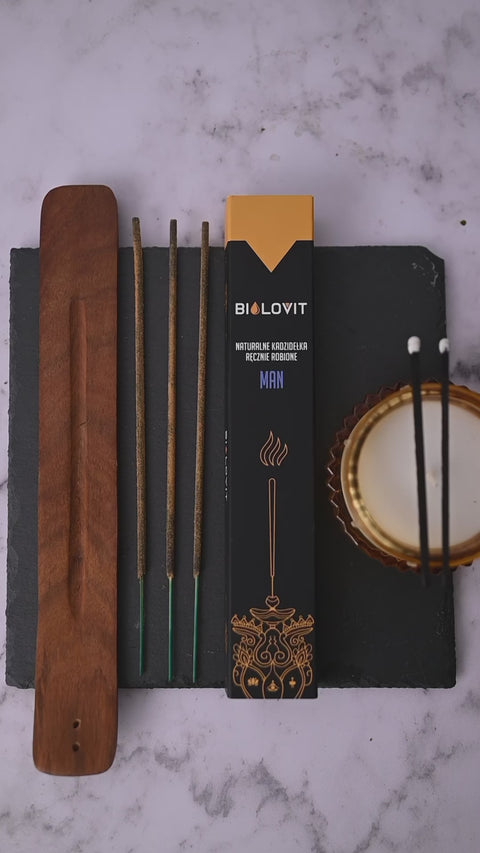 Naturalne kadzidełka zapachowe Man - 40 g