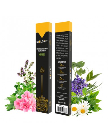 Bilovit Naturalne kadzidełka zapachowe Herbal - 40 g