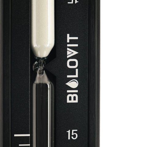 Bilovit Aluminiowa klepsydra do sauny czarna