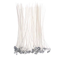 Bilovit Bilovit Knoty plecione do świec z podstawkami, 20 cm - 100 sztuk