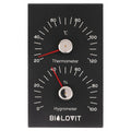 Bilovit Czarny termometr z higrometrem do sauny