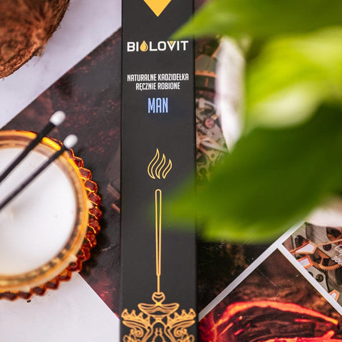 Bilovit Naturalne kadzidełka zapachowe Man - 40 g