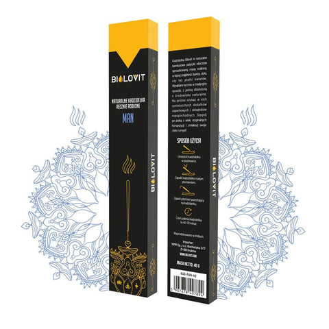 Bilovit Naturalne kadzidełka zapachowe Man - 40 g