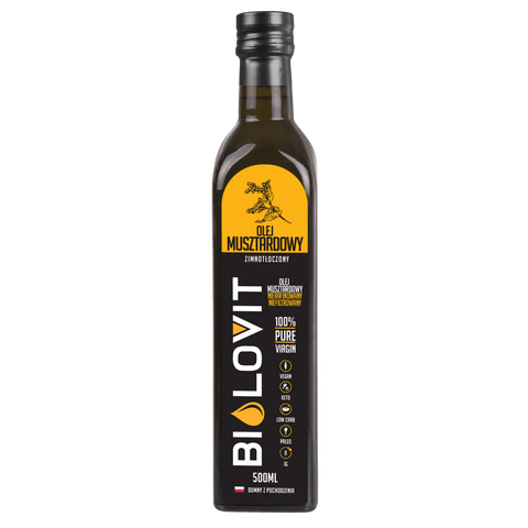 Bilovit Olej musztardowy zimnotłoczony 500 ml