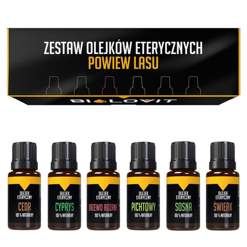 Zestaw olejków eterycznych - Powiew Lasu