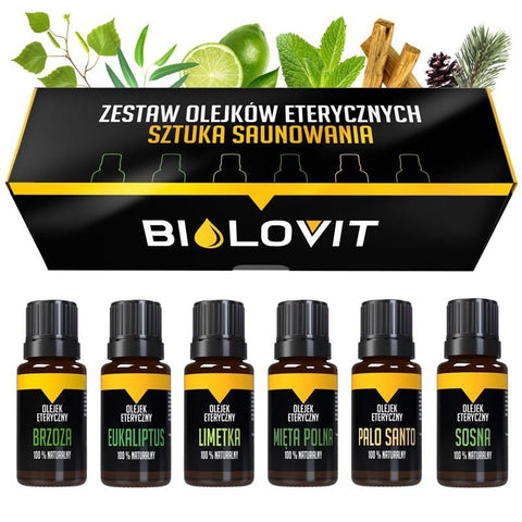 Bilavit Zestaw olejków eterycznych - Sztuka Saunowania;;Bilavit Zestaw olejków eterycznych - Sztuka Saunowania